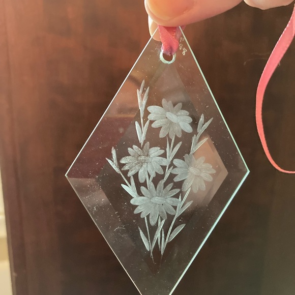 Set of 3 fine crystal sun catchers - Picture 2 of 4